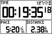 GARMIN Forerunner 301 timer