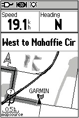 GARMIN GPSMAP60 Map
