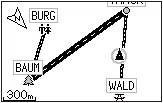 GARMIN Forerunner 305 map