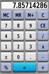 GARMIN GPSmap 62 / 62s / 62st Calculator