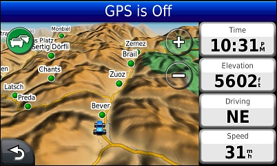 GARMIN Nuvi 3790T - 3D Map with Data Fields