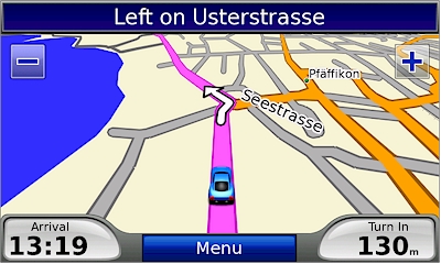 GARMIN Nuvi 5000 - Direction