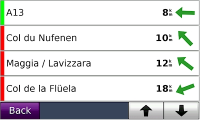 GARMIN Nuvi 5000 - Traffic Messages