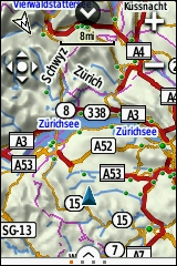 GARMIN eTrex Touch 25/35 - Topographic map of Europe overview