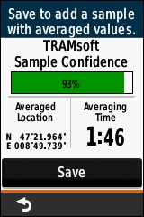 GARMIN eTrex Touch 25/35 - Waypoint averaging
