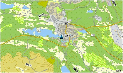 GARMIN GPSMAP 276Cx - Freizeitkarte Europa - Gaellivare