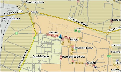 GARMIN GPSMAP 276Cx - Freizeitkarte Europa - Pisa