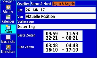 GARMIN GPSMAP 276Cx - Jagen und Angeln